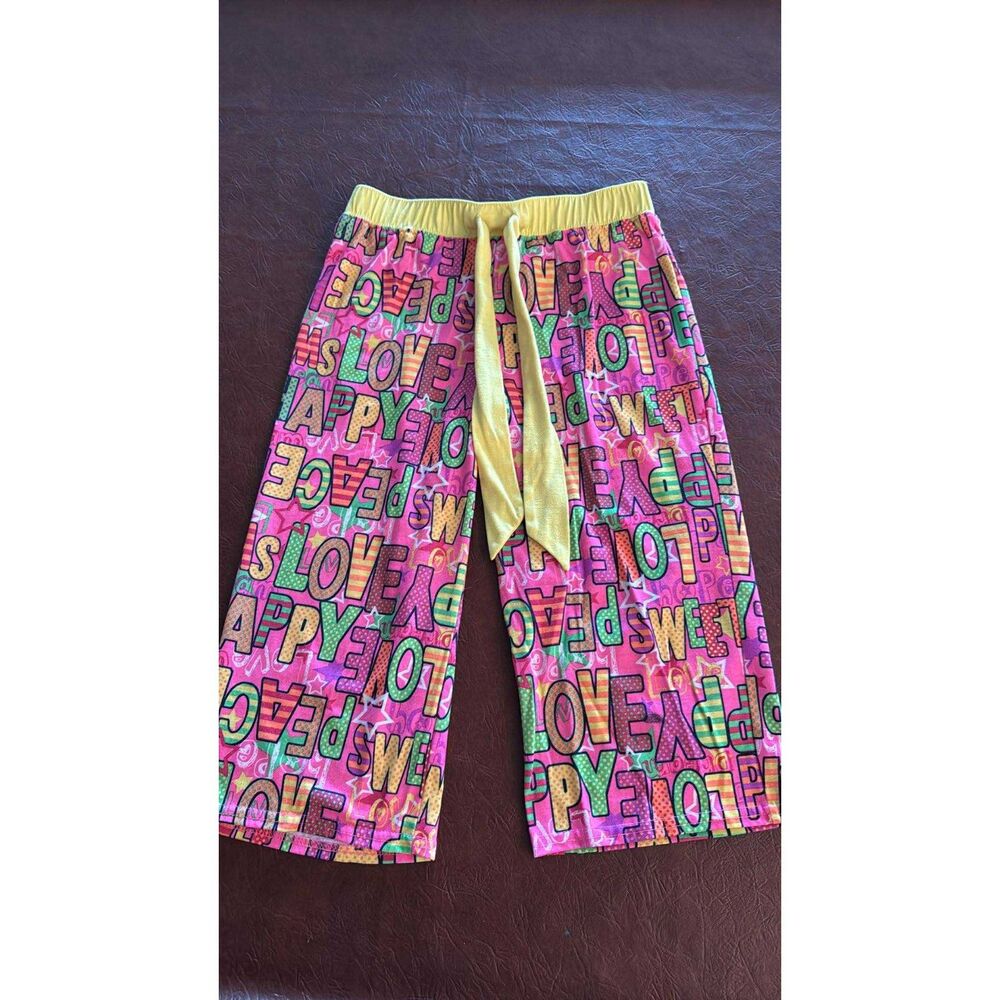 Justice JP's Bottom's Size 14 Peace capris